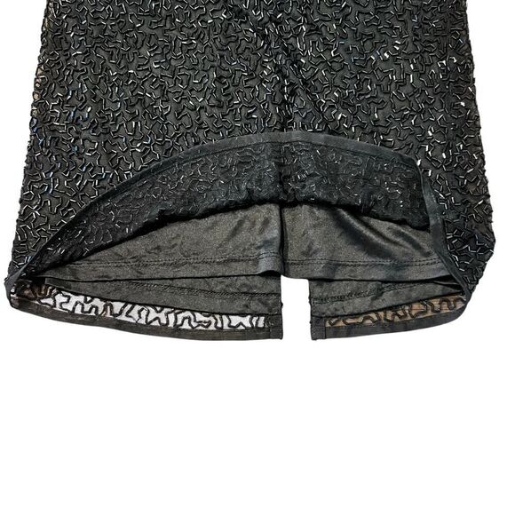 NWT Mac Duggal Beaded Sleeveless High Neck Column Gown w/Rhinestone Collar *READ - Picture 7 of 16